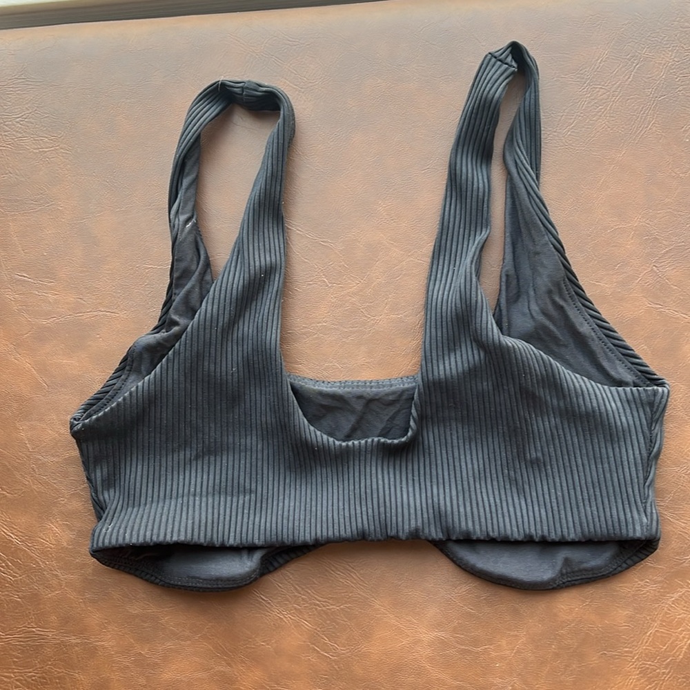 Wear Pepper Ribbed Bralette - Picture 2 of 3